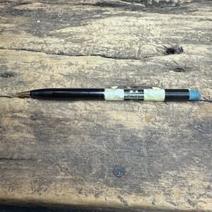Vintage Sheafer Mechanical Pencil Bucyrus Erie Pearlized Black Advertising Promo